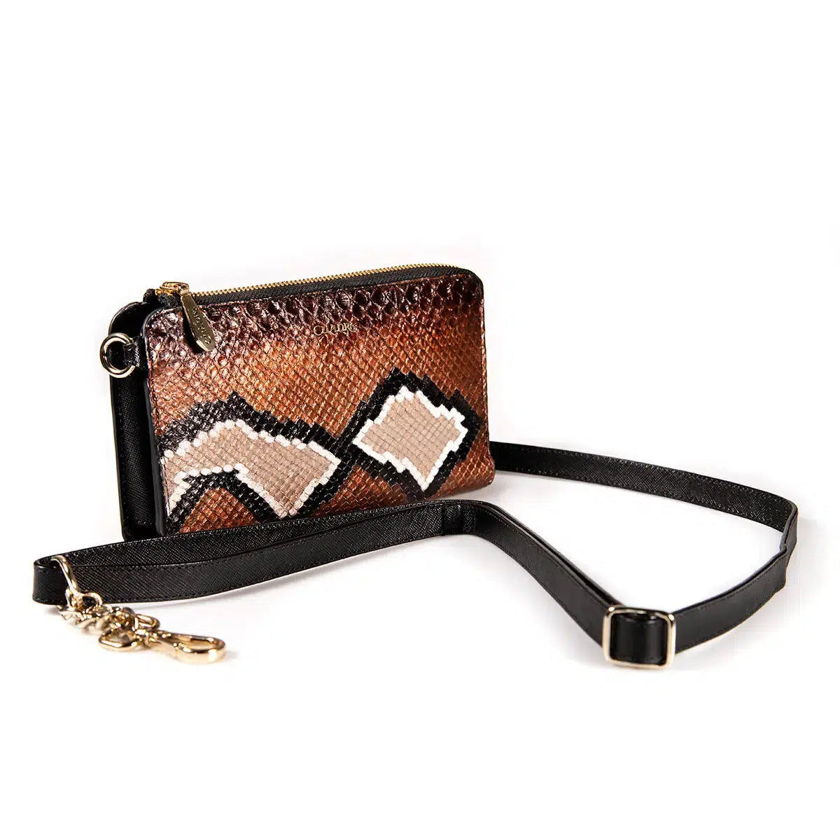 sports-gear-for-bd229pi-cuadra-brown-casual-fashion-python-wristlet-wallet-for-woman-for-cheap_1.webp